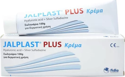 Jalplast Hyaluronic Acid Sodium Salt Κρέμα για Εγκαύματα & Ουλές 100gr
