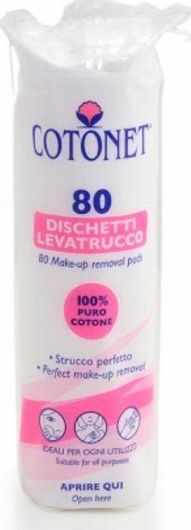 Δίσκοι Ντεμακιγιάζ Cotonet από 100% Βαμβάκι 80τμχ