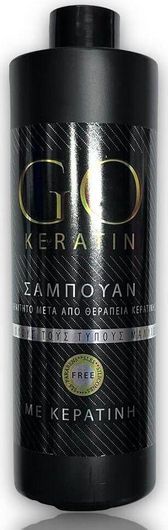 Σαμπουάν Go Keratin για Μετα απο Θεραπέια Κερατίνης 400ml