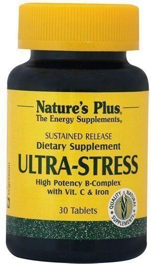 Nature's Plus Ultra Stress Συμπλήρωμα για το Άγχος 30 Ταμπλέτες