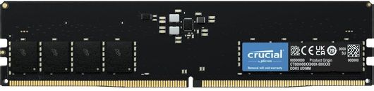 Μνήμες RAM Crucial 16GB DDR5 με Ταχύτητα 5600Mhz