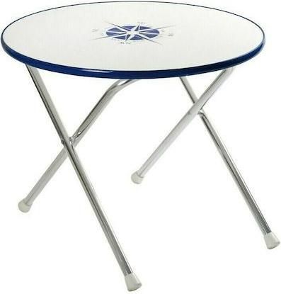 Τραπέζι Osculati Στρογγυλό Πτυσσόμενο 60x40cm