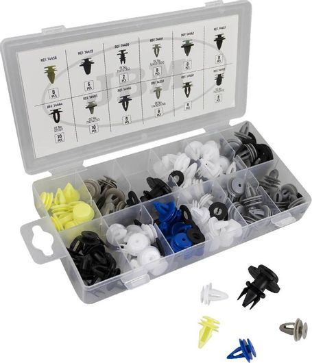 Πλαστικά Κλιπ Αυτοκινήτου JBM για BMW / Mini Σετ 92τμχ