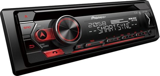 Ηχοσύστημα Αυτοκινήτου Pioneer DEH-S320BT Universal 1DIN Bluetooth/USB/AUX με Αποσπώμενη Πρόσοψη