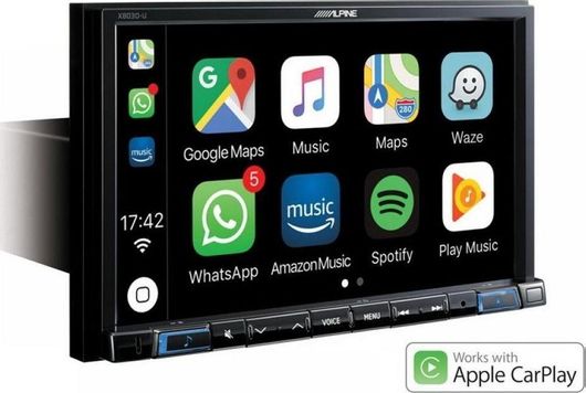 Ηχοσύστημα Αυτοκινήτου Alpine X803D-U Universal 2DIN Bluetooth / USB / AUX / GPS με Οθόνη Αφής 8"