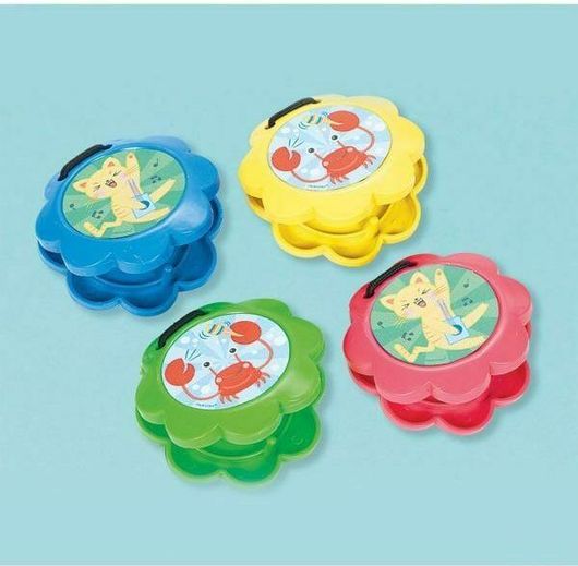 Καστανιέτες M9901255 με Ζωάκια Σετ 4τμχ