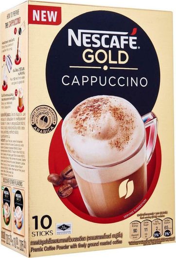 Καφές Nescafe Στιγμιαίος Gold Cappuccino 10x14gr