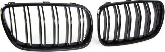 Καρδιές Μάσκας Διπλές για BMW X3 E83 2006-2011 Facelift M4 Look με Διπλή Γρίλια