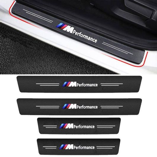 Διακοσμητικά Εσωτερικά Μασπιέ Πόρτας Carbon Look 4τμχ