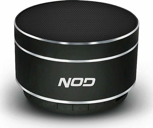 NOD Soundcheck Ηχείο Bluetooth 5W με Ραδιόφωνο & Διάρκεια Μπαταρίας έως 4 ώρες Μαύρο