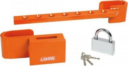 Κλειδαριά Container Lampa 24-50cm με Κλειδί Zanna Jumbo