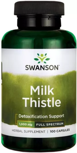 Swanson Milk Thistle 500mg 100 κάψουλες