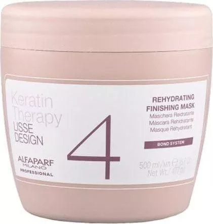 Alfaparf Milano Professional Lisse Design Keratin Therapy Rehydratating Mask Μάσκα Μαλλιών για Ενυδάτωση 500ml