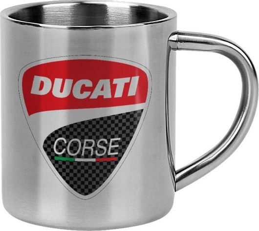 Κούπα Ducati Ανοξείδωτη 300ml Ασημί