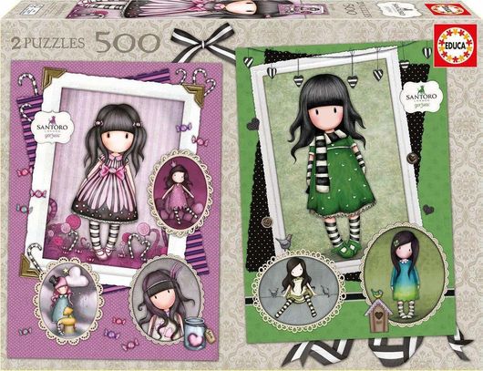 Puzzle Santoro London Sugar and Spice + The Scarf 2D 1000 Κομμάτια