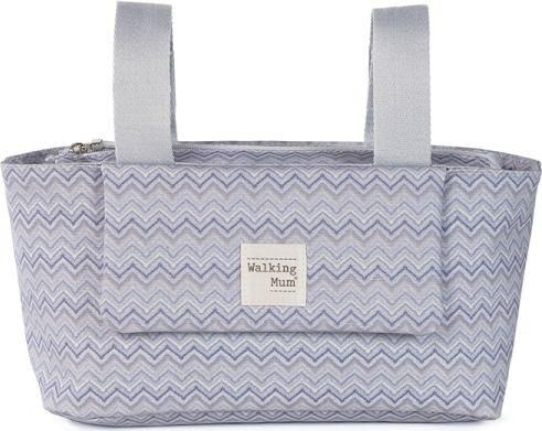 Τσάντα Καροτσιού Walking Mum Zig Zag Μπλε