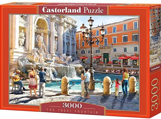 Puzzle The Trevi Fountain 2D 3000 Κομμάτια