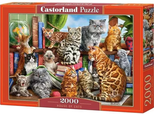 Puzzle HOUSE of CATS 2D 2000 Κομμάτια