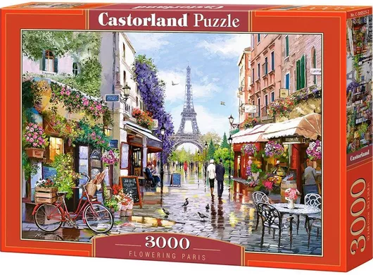 Puzzle Flowering Paris 2D 3000 Κομμάτια