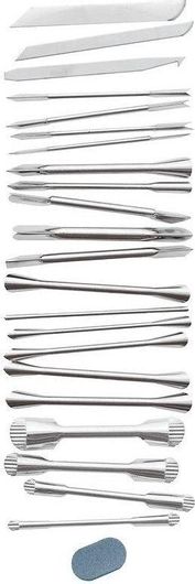 Εργαλεία Διακόσμησης Λαχανικών Paderno 48286-13 Ανοξείδωτα Σετ 22τμχ