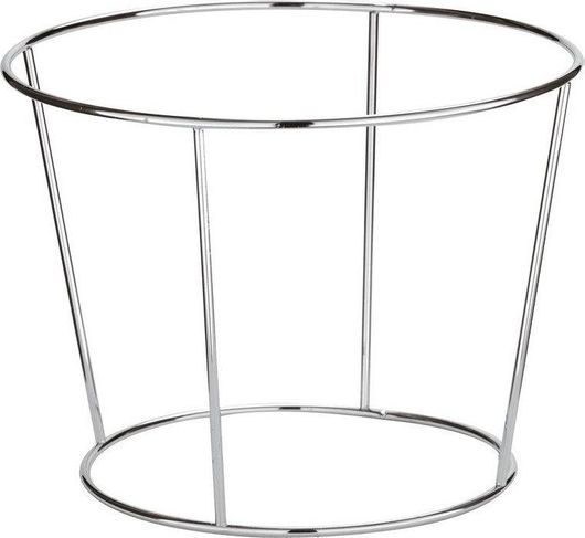 Βάση Παρουσίασης Paderno 41593-20 για Θαλασσινά Ανοξείδωτη Επιχρωμιωμένη Ø45-36x20cm