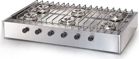 Εστία Vrettos Kallisti 6 ECO Φυσικού Αερίου Εξαπλή 45kW 120x70x19cm