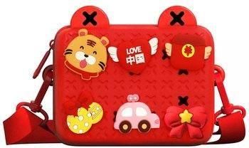 Παιδική Τσάντα Ώμου 18.2x7.2x14cm Κόκκινο