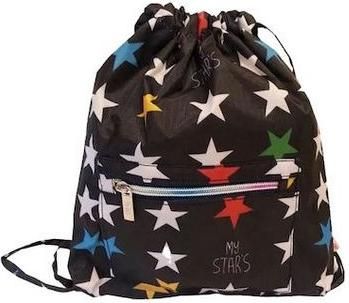 Παιδική Τσάντα My Bag's Θαλάσσης Αστέρια Μαύρο