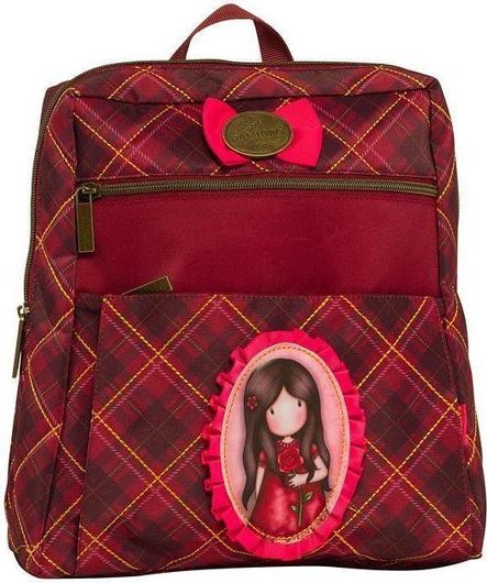 Παιδική Τσάντα Πλάτης Santoro A Single Rose 30x10x38cm Κόκκινο