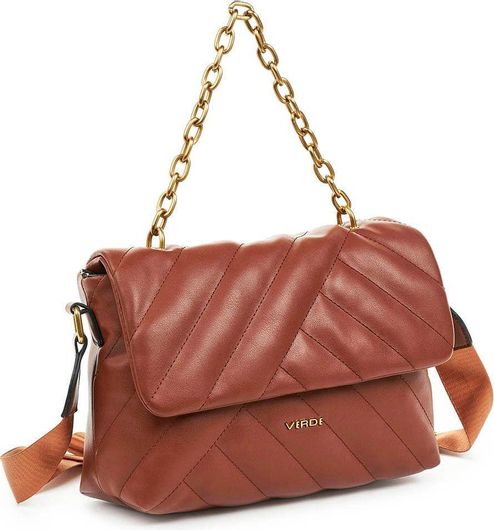 Γυναικεία Τσάντα Verde 16-6641 Flap Bag 'Ωμου Ταμπά