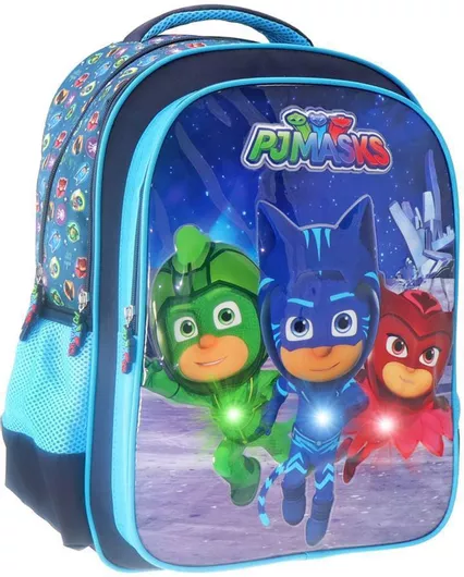 Σχολική Τσάντα Δημοτικού Διακάκης PJ Masks Πλάτης Μπλε