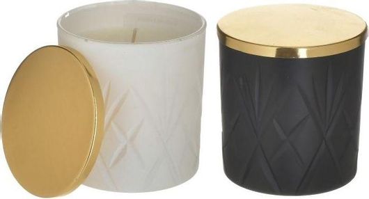 Αρωματικό Κερί Click σε Βάζο 8.5x9cm Λευκό