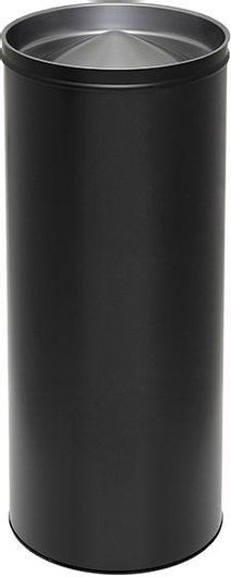 Κάδος Απορριμμάτων Pam & Co Μεταλλικός 27lt Μαύρος