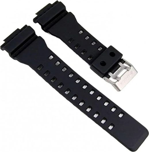 Λουράκι Ρολογιού Casio G-8900 Καουτσούκ 16mm Μαύρο
