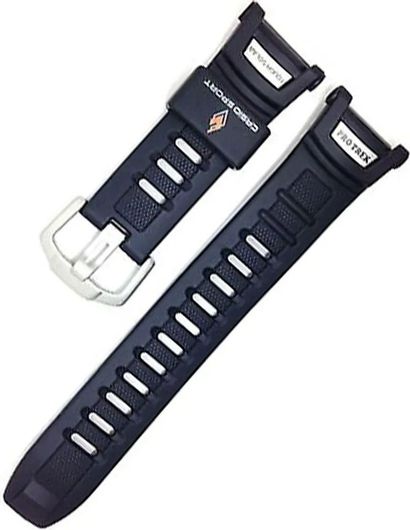 Λουράκι Ρολογιού Casio PRG-130 Καουτσούκ 16mm Μαύρο