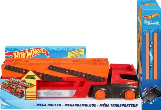 Παιχνιδολαμπάδα Mattel Hot Wheels Mega Hauler για 3+ Ετών