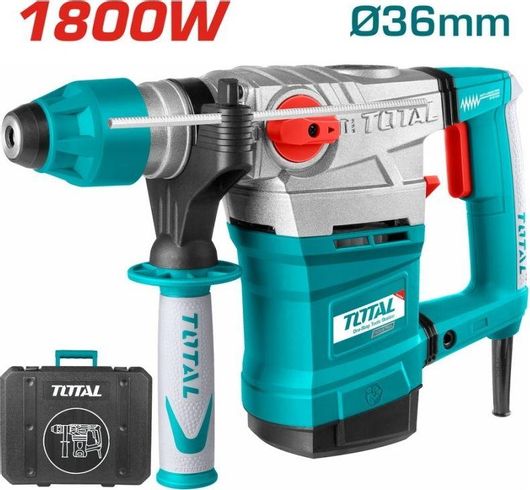 Σκαπτικό Total TH118366 Κρουστικό Ρεύματος με SDS Plus 1800W