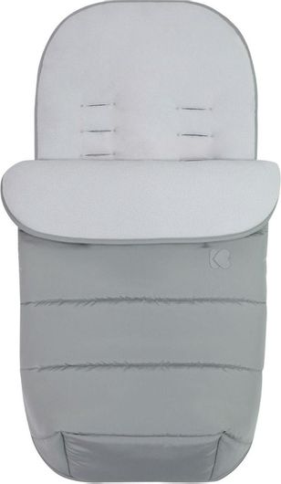 Ποδόσακος Καροτσιού Kikka Boo Classic Universal Αδιάβροχος με Fleece Επένδυση 85x45cm Ανοιχτό Γκρι