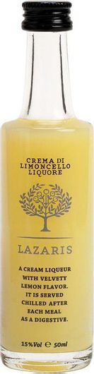 Λικέρ Lazaris Κρέμα limoncello Κέρκυρας 50ml