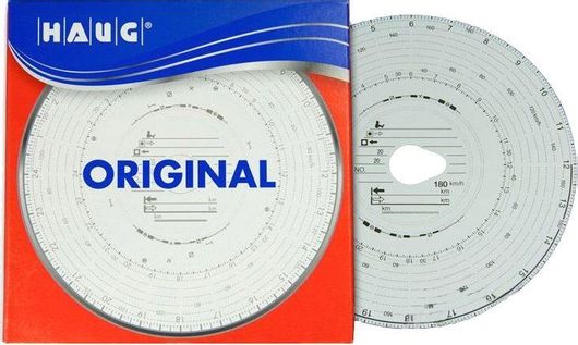 Δίσκοι Ταχογράφου Haug Original Kombi 180Km/h 100τμχ