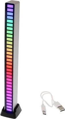 Διακοσμητικό Φωτιστικό με Φωτισμό RGB Μπάρα LED Μπαταρίας