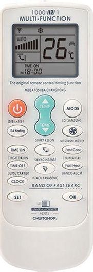 Τηλεχειριστήριο Κλιματιστικών Universal Chunghop K-830ES