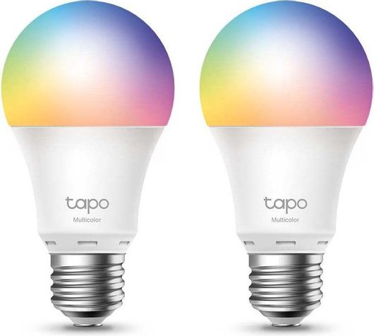 Λάμπες LED TP-LINK L530E Smart για Ντουί E27 RGBW 806lm Dimmable Σετ 2τμχ