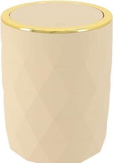 Καλαθάκι Μπάνιου AT00010234 Πλαστικό Μπεζ