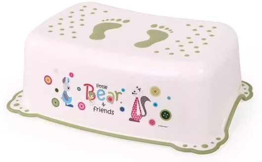 Βοηθητικό Σκαλοπατάκι Μπάνιου Cangaroo 5344 Μονό Λευκό