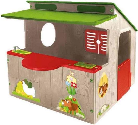 Παιδικό Σπιτάκι Κήπου Mochtoys Garden 118x139x120cm Μπεζ