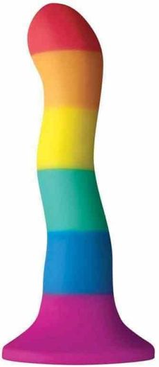 Dildo LGBT Flag 17cm