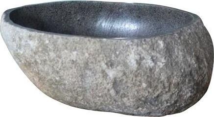 Νιπτήρας HomeMarkt HM7807 Επικαθήμενος Πέτρινος 40x40cm Γκρι