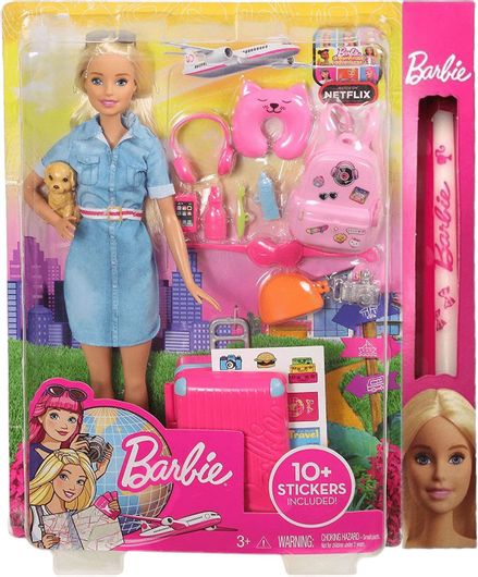 Παιχνιδολαμπάδα Mattel Barbie Dream House Έτοιμη για Ταξίδι για 3+ Ετών