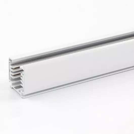 Ράγα Φωτιστικών Eurolamp 4 Καλωδίων 2m Λευκή για Σποτ Λευκό 145-55162